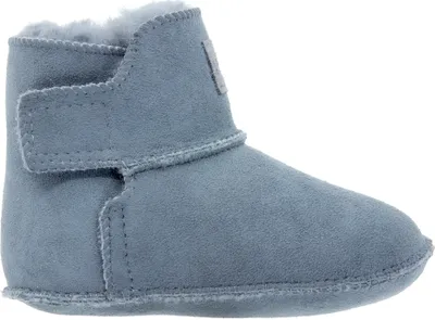 Produktbild von Vanuba - Kinder Hausschuhe Kiko Moderne Pantoffeln Natur Wolle K001 Grau, Größe 18 EU