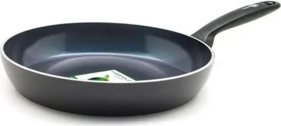 Produktbild von GreenPan Torino, Rund, Allzweckpfanne, Schwarz, Keramik, 180 °C, Aluminium