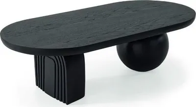 Produktbild von Designer Couchtisch Schwarzer Tisch Modern Möbel Wohnzimmer Tische