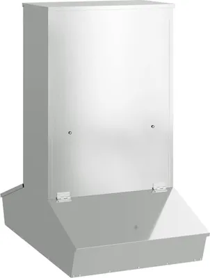Produktbild von Schweinfutterspender Silber 82 x 51 x 91,5 cm Verzinkter Stahl