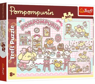 Image de Puzzle 300 pièces, "Monde sucré de Pompompurina" - Trefl