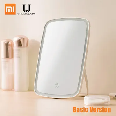 Produktbild von Xiaomi Mijia LED Kosmetikspiegel mit Licht Touch-Schalter Kontrolle Natuerliche tragbare Make-up Led Licht Schlafsaal Desktop Spiegel 1200mAh