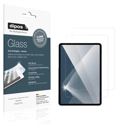 Immagine prodotto di 2x Pellicola Protettiva per Xiaomi Pad 8 Pro Protezione Vetro Flessibile 9H dipos
