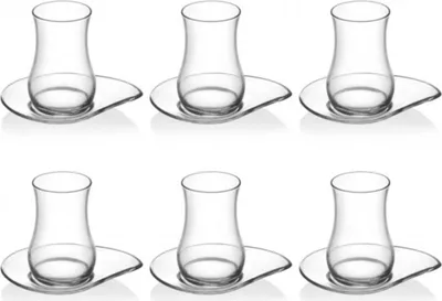 Produktbild von Lav - Teeglas-Set - Eva Sonderedition - 170 ml - Transparent - 12-teilig mit Unt
