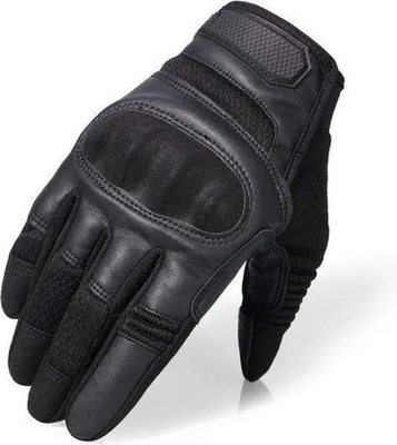 Image de Gants de moto - XL - Compatibles avec les écrans tactiles - Noir - Protection