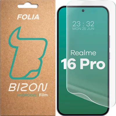 Produktbild von Hydrogel Folie für den Bildschirm für Realme 16 Pro 5G, Bizon Film Hydrogel Front, 1 Stück