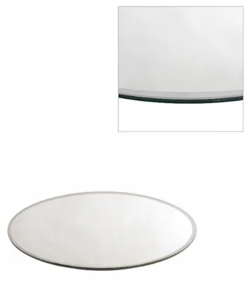 Produktbild von Runde Spiegelplatte Ø20cm mit Schrägkanten (1 Stück) [IFS-30200]