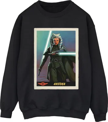 Produktbild von Star Wars - "The Mandalorian" Sweatshirt für Damen BI39306 (L) (Schwarz)