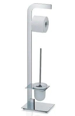 Produktbild von Kela Toilettengarnitur Canna Metall 22x16x81cm, 21991