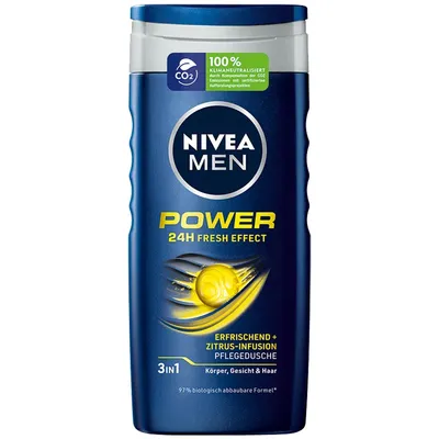 Obrázok produktu pre Nivea Men sprchový gél Power 24H Fresh Effect 250ml