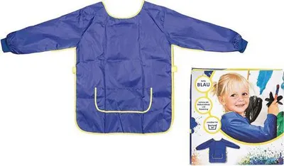 Produktbild von Happy Kidz Idena Bastelschürze blau 7-8 Jahre 21403136043