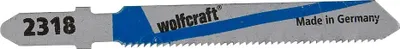 Obrázek produktu pro wolfcraft GmbH 2318000, List pro přímočarou pilu, Ocel, Vysokorychlostní ocel (HSS), 5 cm, 1,2 mm, 7,5 cm