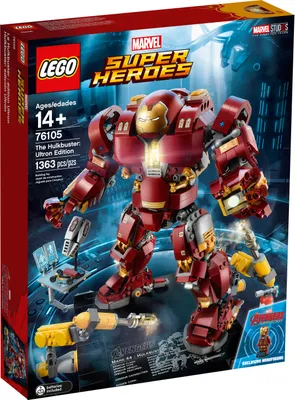 Produktbild von LEGO Marvel Super Heroes Der Hulkbuster: Ultron Edition - 76105, Bausatz, 14 Jahr(e), 1363 Stück(e), 1,76 kg