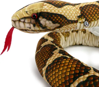 Produktbild von Tigerpython ZÜNGLI Schlange Plüschschlange Python 150 cm Plüschtier