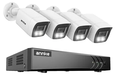 Zdjęcie produktu dla System monitoringu, rozdzielczość 3K, dwukierunkowa komunikacja audio, 4 kamery, bez