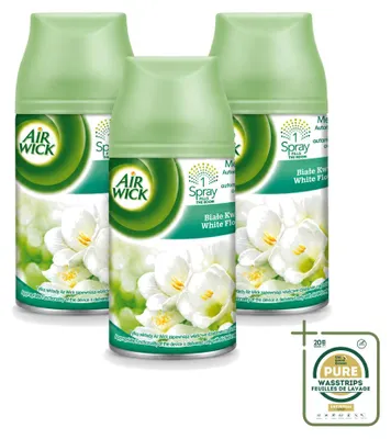 Obrázek produktu pro 3 kusy náplně do osvěžovače vzduchu Air Wick Freshmatic – jasmín a bílé květy – 250 ml – balení