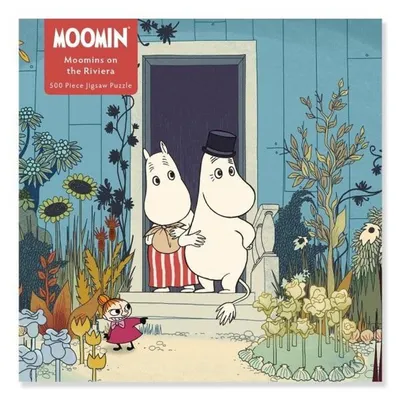 Produktbild von Puzzle für Erwachsene „Moomins an der Riviera“ (500 Teile)