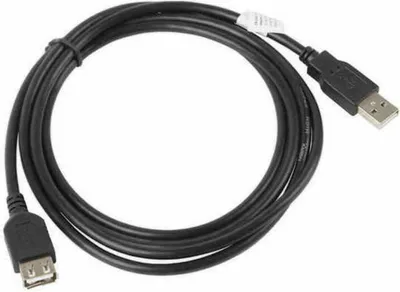 Obrázek produktu pro Lanberg Usb-A Prodlužovací Kabel M/F 2.0 1,8M Černý