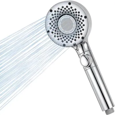 Imagen del producto de Ducha de mano que ahorra agua, con seis tipos de chorro y función de parada de agua