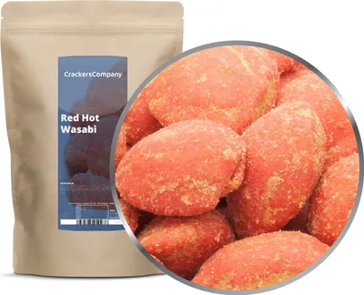 Produktbild von RED HOT WASABI ZIP Beutel 400g