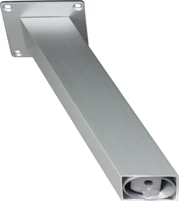 Produktbild von Barkonsole 170 mm 50x50 mm schräg Edelstahloptik