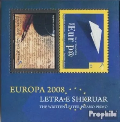Produktbild von Briefmarken Kosovo 2008 Mi Block9 (kompl.Ausg.) postfrisch Europa