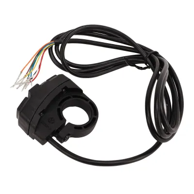 Obrázek produktu pro Spínač elektrického světla na kole, spínač světla na kole, spínač ovládání světlometu, spínač ovládání předního světla, spínač ovládání klaksonu motocyklu, spínač řídítek motocyklu