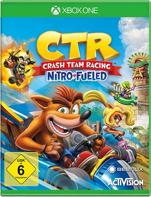 Produktbild von Activision Blizzard Crash Team Racing: Nitro-Fueled, Xbox One, Multiplayer-Modus, E10+ (Jeder über 10 Jahre)