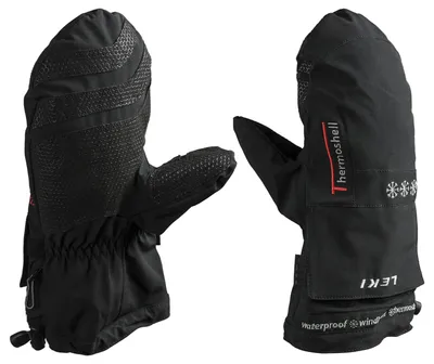 Produktbild von Leki Thermoshell Skihandschuhüberzüge, schwarz