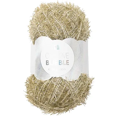 Produktbild von Rico Design Creative Bubble, Gold, 90 m, 50 g