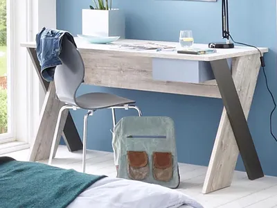 Produktbild von Schreibtisch Arbeitstisch Laptoptisch Computertisch Kinderzimmer Möbel "Ferdy I"