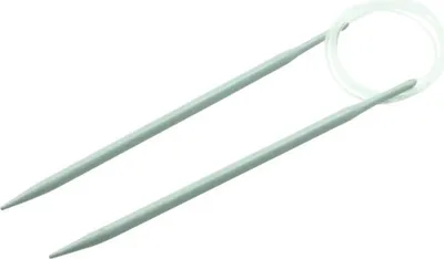 Produktbild von Glorex Rundstricknadeln aus Kunststoff zum Rund- und Flächenstricken 80 cm, 4,5 mm