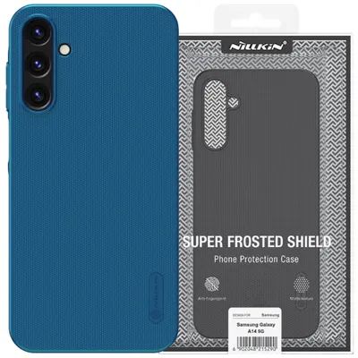 Produktbild von Nillkin Super Gefrostet Schild Fall Für Samsung Galaxy A15 5G Starren Fall - Blau