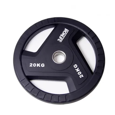 Zdjęcie produktu dla Uretanowy krążek olimpijski IRONLIFE 20 kg
