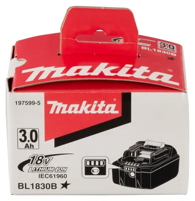 Produktbild von Makita BL1830B - Batterie - Li-Ion - 3 Ah - für