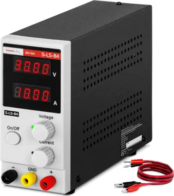 Zdjęcie produktu dla Zasilacz laboratoryjny serwisowy 0-30 V 0-10 A 300 W