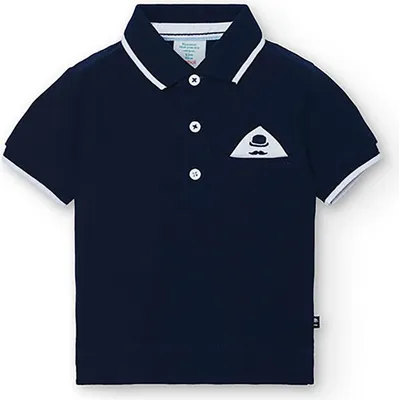 Produktbild von Boboli 718084 Kurzarm-poloshirt Blau 9 Months Mädchen Blau 9 Months