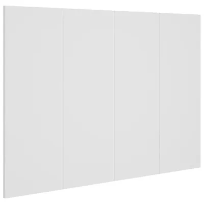 Immagine prodotto di Testiera per Letto Bianca 120x1,5x80 cm in Legno Multistrato