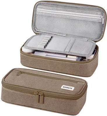 Produktbild von Großes Etui für Schrein, Organizer, braun, hochkapazitiv