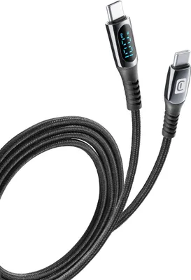 Image de cellularline Câble USB-C/USB-C USBDATADISC2CTAB2K 2m sw