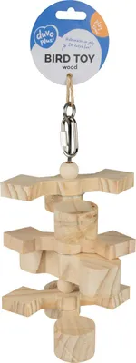 Immagine prodotto di Duvo+ Giocattolo per uccelli Brainy in legno