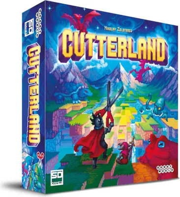 Produktbild von SD Games CUTTERLAND – Strategiespiel ab 10 Jahren, Brettspiel für 2 bis 4 Spieler