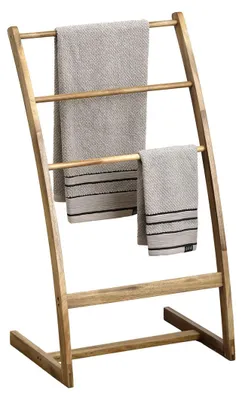 Produktbild von Tendance Handtuchhalter - Akazienholz - 3 Stangen - 81 x 45 cm