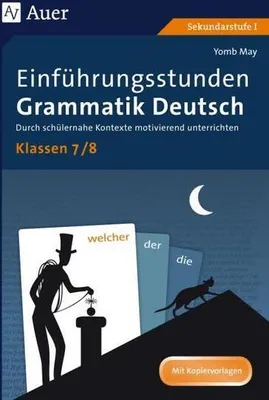 Obrázok produktu pre Einführungsstunden Grammatik Deutsch Klassen 7-8