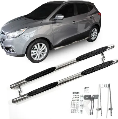 Obrázek produktu pro J&J Automotive | Boční nerezové rámy pro Hyundai IX35 2009-2015