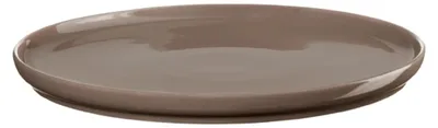 Zdjęcie produktu dla ASA Selection Coppa Kaori – brązowy okrągły talerz do chleba, 15 cm, 1 sztuka