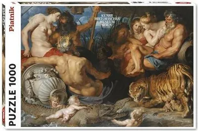 Produktbild von Rubens: 4 Flüsse Puzzle, 1000 Teile für Erwachsene