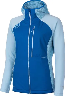 Imagen del producto de Chaqueta híbrida Ternua Kimoa, color azul, talla XL, para mujer