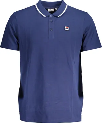 Produktbild von FILA Polo Herren Textil Blau SF19769 - Größe: L