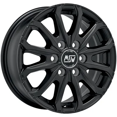 Produktbild von Alufelge Msw Msw 48 Van 6 Holes 6.5X16 6X120 Et 50 Matt Black